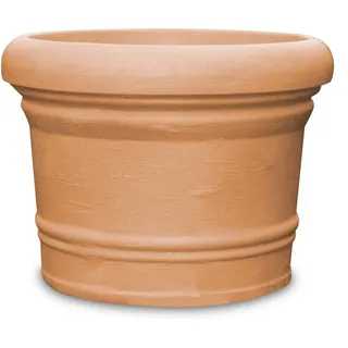 Floralo Pflanztopf Lucca frostsicher, rund, terracotta, 30 xH22 cm