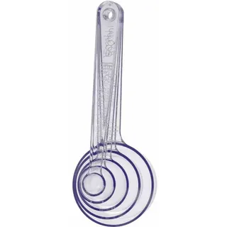 GASTROMAX Messbecher Messlöffel-Set, 5-teilig, Kunststoff