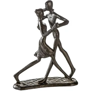 Gilde Skulptur Dancing, Braun, 17 cm x 13 cm