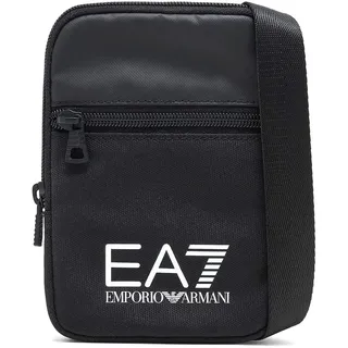 Umhängetasche Herren EA7 Emporio Armani schwarz/weiß Logo UB26EA05 7X000391 AF19722 - 17 cm x 12 cm x 2 cm