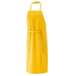 Exner 106 - Latzschürze B 80 x L 100 cm : gelb 65% Polyester 35%Baumwolle 220 g/m2