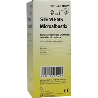 Siemens Microalbustix Harnteststreifen 25 st