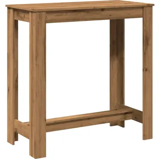 vidaXL Bartisch Artisan-Eiche 102 x 50 x 103,5 cm Braun