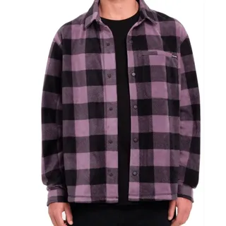 Volcom Bowered Light Hemd Vintage Violet - M - M