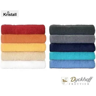 Dyckhoff Frottierserie 'Kristall' (Farbe: Stein / Größe: Badvorleger 50 x 75 cm)
