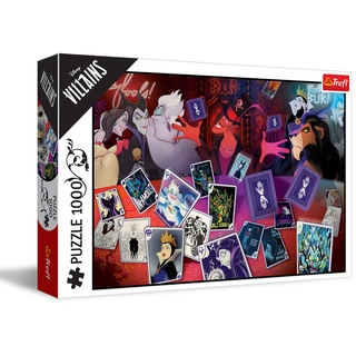 Trefl 10719 Glücksträhne-1000 Teile Märchenhelden Disney Villains