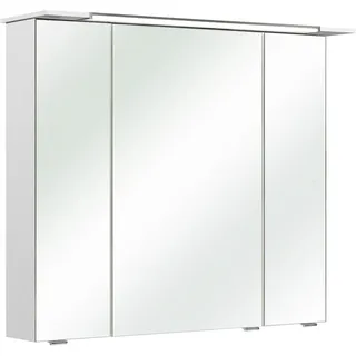 Pelipal Spiegelschrank Weiß Glänzend 82 cm
