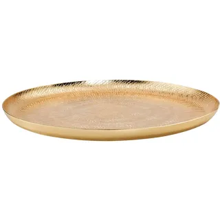BUTLERS Deko-Teller rund 38 cm Gold