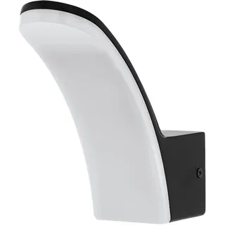EGLO Außenleuchte Aluminium und Kunststoff L7 x H18 cm 1 Stk. schwarz
