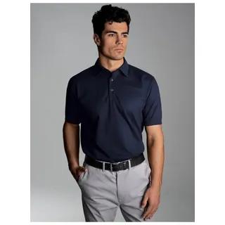 Trigema Poloshirt TRIGEMA Business-Poloshirt (1-tlg) blau M (46/48)