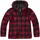 Teddy Jacke Red Black 2XL