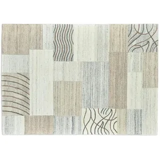 THEKO Royal Natur 4028 Wollteppich 300 x 400 cm Grau