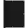 120 x 400 cm Schwarz Oxford-Gewebe