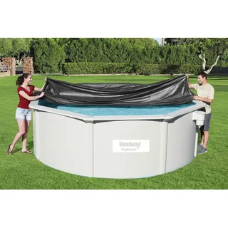 BESTWAY Flowclear Abdeckplane PVC blau Ø 401 cm