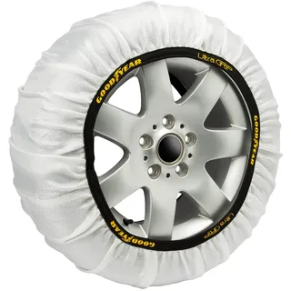 Goodyear Ultra GRIP Größe XXL 2er Set Textil Schneeketten für Autos, Weiß