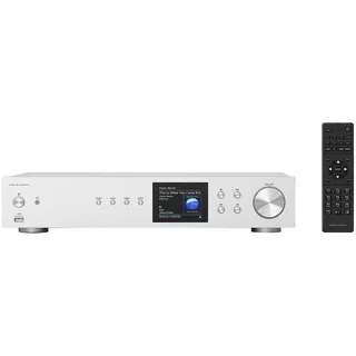 VR-Radio Internet Tuner: Digitaler WLAN-HiFi-Tuner, Internetradio, DAB+, Bluetooth, Silber (DAB für Stereoanlage, Receiver mit Internetradio, Music)