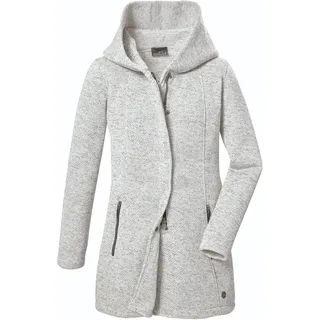 G.I.G.A. DX by killtec Damen Parka/Fleeceparka mit Kapuze, GW 75 WMN PRK_Frydara, gebrochenes weiss, 38, 42958-000