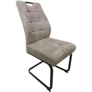 Hti-Living Schwingstuhl Marek Cord Taupe