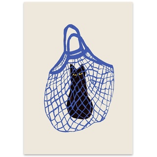 The Poster Club - The Cat’s In The Bag von Chloe Purpero Johnson, 40 x 50 cm