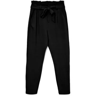Vero Moda Loose Paperbag Hosen Black M 30