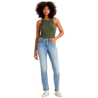 Levi's Damen 314 Shaping Straight Jeans, Twice The Time, 28W / 34L