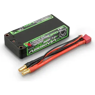 Absima Akkupack LiPo 7,6V 4200mAh 2 Zellen 140C Hardcase 5 mm T-Stecker