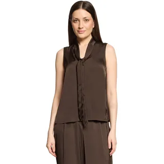 Vera Mont Schluppenbluse rostbraun 34