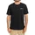 Kurzarm-T-Shirt Black XL
