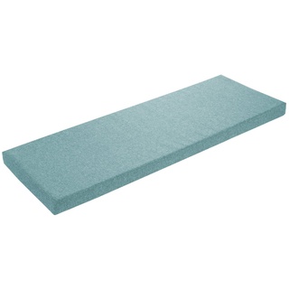 sleepling Bankauflage aus dicht gewebtem Sofastoff, Anti-Rutsch Unterseite, Breite von 110 - 200 cm, Tiefe 40 und 50 cm grün 120 cm x 5 cm x 50 cm
