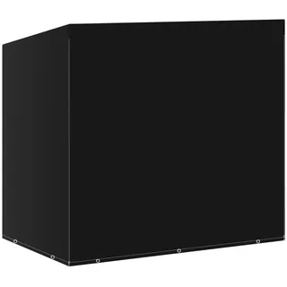 vidaXL Hollywoodschaukel Abdeckung 10 Ösen 2 Reißverschlüsse Hülle Schutzhülle Abdeckhülle Abdeckplane für Gartenschaukel Schaukelbank 255x145x170cm