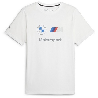 PUMA T-Shirt BMW M Motorsport ESS Logo-T-Shirt Herren weiß