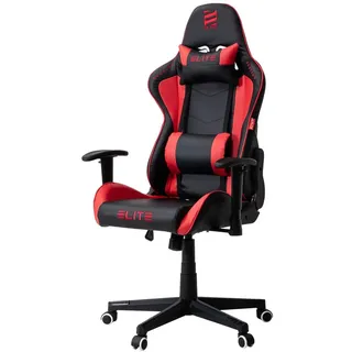 Elite Destiny Kunstleder Schwarz Rot