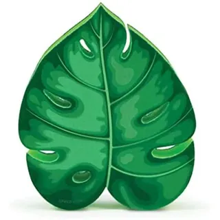 Genuine Fred, Zimmerpflanze, Monstera-Blatt-Küchenschwamm, Mehrfarbig
