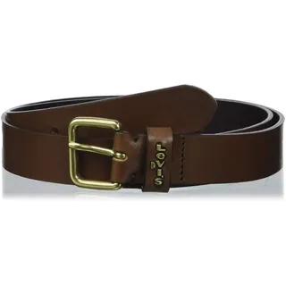 Levi's Damen Calypso Gürtel, Braun (Brown 28), 80 - 80