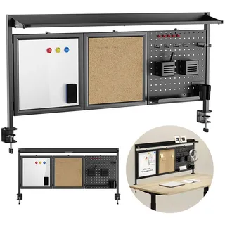 ergoofficeeu ER-300 Schreibtischteiler Organizer Schwarz