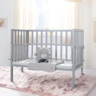 roba Beistellbett 2in1 Grau onesize