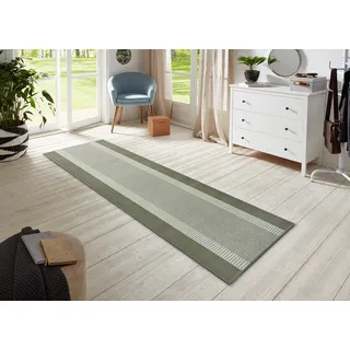 HANSE HOME Band Teppichläufer 80 x 450 cm Grün