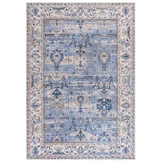 mazovia Designer-Teppich 160 x 230 cm Blau