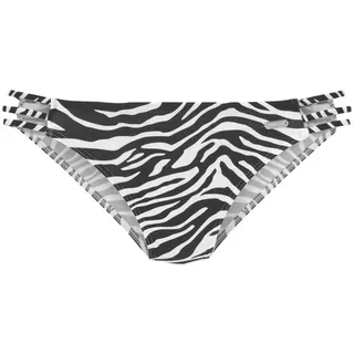 VENICE BEACH Bikini-Hose in schwarz-weiß | Gr.: 34