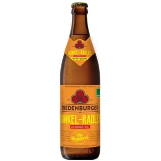 Bier - Dunkel Radler alkoholfrei 0,5L inkl. 8 Cent Pfand | RIEDENBURGER BRAUHAUS