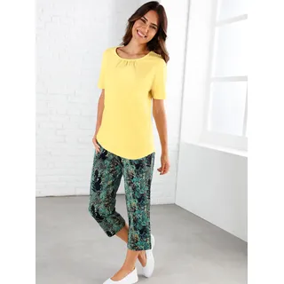 Sieh an! Schlupfhose 7/8-Freizeithose Mehrfarbig 54