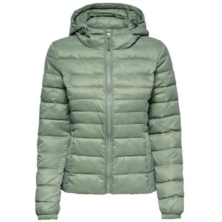 ONLY Steppjacke Only Damen leichte Übergangsjacke - OnlTahoe Stepp-Jacke mit Kapuze grün XSmarkendealer