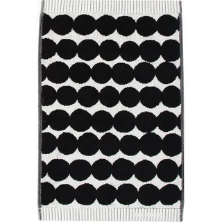Marimekko RÄSYMATTO Gästehandtuch 30 x 50 cm schwarz/weiß