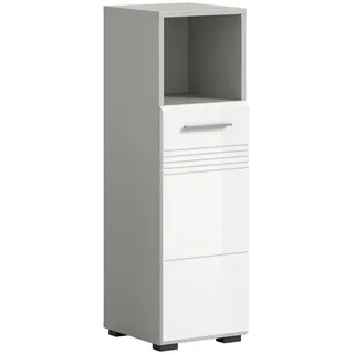 MID.YOU Copa Unterschrank 30 x 95 cm Weiß/Grau