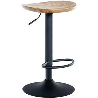 deluke Barhocker höhenverstellbar 56-80 x 41 x 38,5 cm Braun