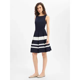 Marie Lund Kleid A-Linien Blau 42