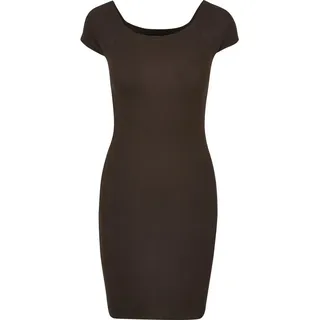 URBAN CLASSICS Shirtkleid Braun 3XL