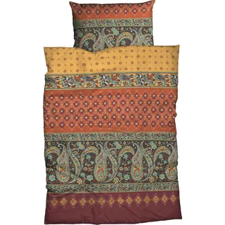 Casatex Murillo Paisley Braun 135 x 200 cm + 2 x 80 x 80 cm
