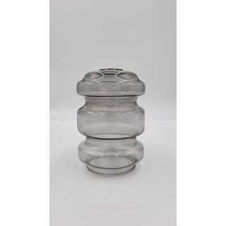 E14 Retro Ersatzglas Vintage Amber Lampenglas f. Pendellampe, Tischlampe, Fluter, Leuchte Lampenschirm BeleuchtungGlas (rauchig)
