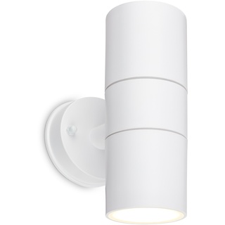 Briloner LED Wandlampe, Spritzwasser- und Staubschutz, Up-& Downlight